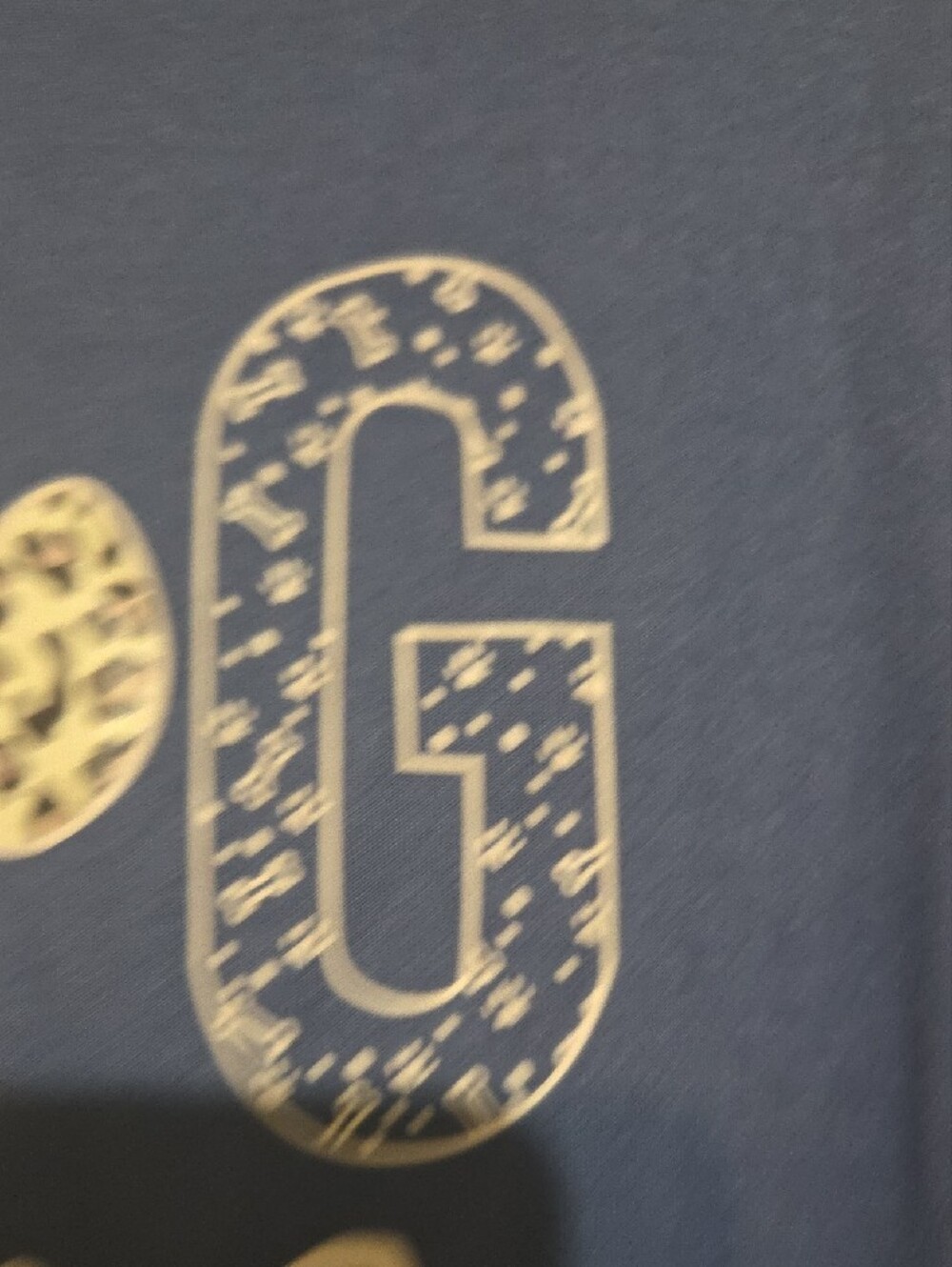 SHEIN Blue 'Dog Mama' Leopard Paw Graphic Tee - Picture 4 of 8